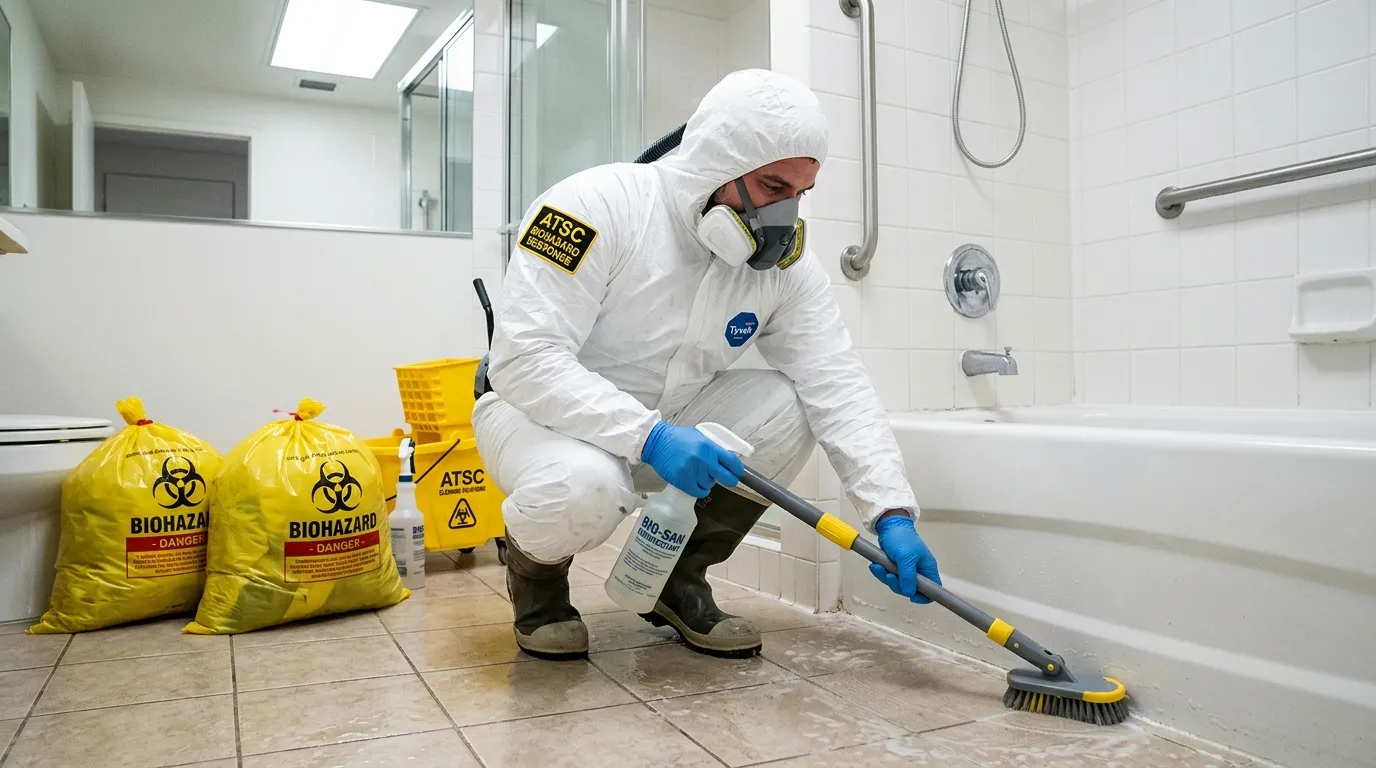 Decontamination equipment deployed for Blood Cleanup in Sunrise